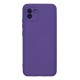 Newface Samsung Galaxy A03 Kılıf Nano içi Kadife Silikon - Mor Newface Samsung Galaxy A03 Kılıf Nano içi Kadife Silikon - Mor