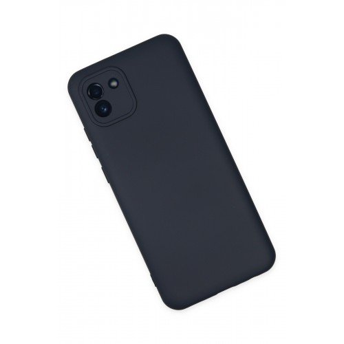Newface Samsung Galaxy A03 Kılıf Nano içi Kadife Silikon - Lacivert Newface Samsung Galaxy A03 Kılıf Nano içi Kadife Silikon - Lacivert