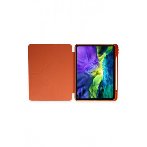 Newface iPad Air 2 9.7 Kılıf Kalemlikli Mars Tablet Kılıfı - Turuncu Newface iPad Air 2 9.7 Kılıf Kalemlikli Mars Tablet Kılıfı - Turuncu
