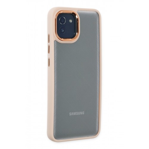 Newface Samsung Galaxy A03 Kılıf Dora Kapak - Pudra