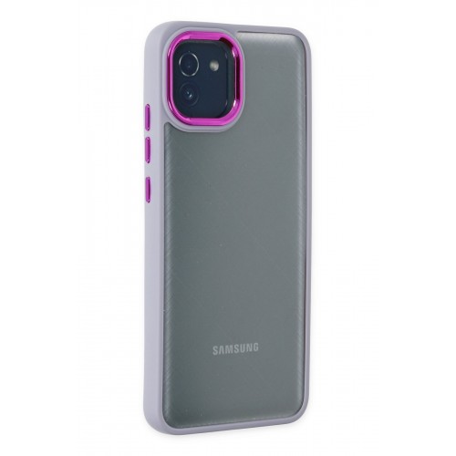 Newface Samsung Galaxy A03 Kılıf Dora Kapak - Lila