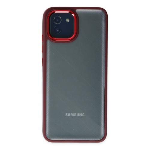 Newface Samsung Galaxy A03 Kılıf Dora Kapak - Kırmızı Newface Samsung Galaxy A03 Kılıf Dora Kapak - Kırmızı