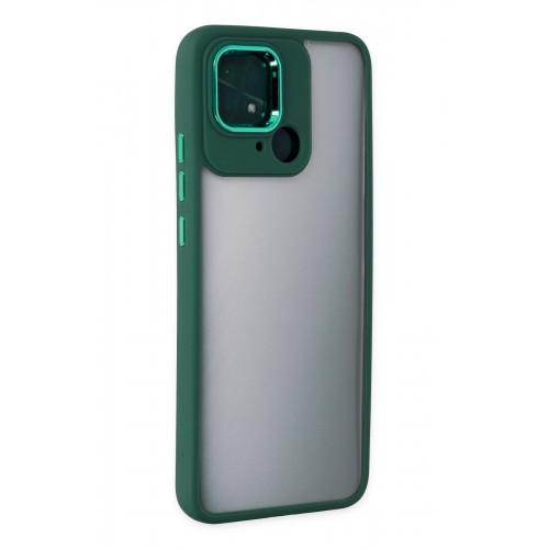Newface Xiaomi Poco C40 Kılıf Dora Kapak - Haki Yeşil