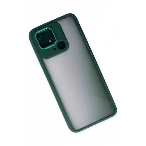 Newface Xiaomi Poco C40 Kılıf Dora Kapak - Haki Yeşil Newface Xiaomi Poco C40 Kılıf Dora Kapak - Haki Yeşil