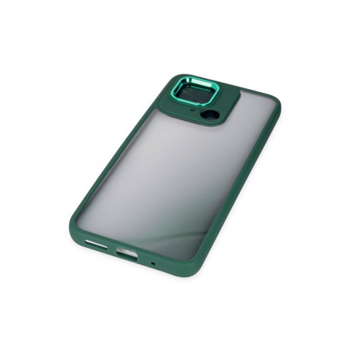 Newface Xiaomi Poco C40 Kılıf Dora Kapak - Haki Yeşil Newface Xiaomi Poco C40 Kılıf Dora Kapak - Haki Yeşil