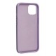 Newface iPhone 11 Kılıf Asya Deri Silikon - Lila Newface iPhone 11 Kılıf Asya Deri Silikon - Lila