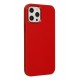 Newface iPhone 12 Pro Max Kılıf Asya Deri Silikon - Kırmızı Newface iPhone 12 Pro Max Kılıf Asya Deri Silikon - Kırmızı