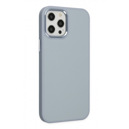 Newface iPhone 12 Pro Max Kılıf Asya Deri Silikon - Sierra Blue Newface iPhone 12 Pro Max Kılıf Asya Deri Silikon - Sierra Blue