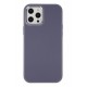 Newface iPhone 12 Pro Max Kılıf Asya Deri Silikon - Mor Newface iPhone 12 Pro Max Kılıf Asya Deri Silikon - Mor