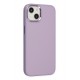 Newface iPhone 13 Kılıf Asya Deri Silikon - Lila Newface iPhone 13 Kılıf Asya Deri Silikon - Lila