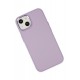 Newface iPhone 13 Kılıf Asya Deri Silikon - Lila Newface iPhone 13 Kılıf Asya Deri Silikon - Lila