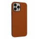Newface iPhone 13 Pro Kılıf Asya Deri Silikon - Kahverengi Newface iPhone 13 Pro Kılıf Asya Deri Silikon - Kahverengi