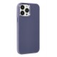 Newface iPhone 13 Pro Kılıf Asya Deri Silikon - Mor