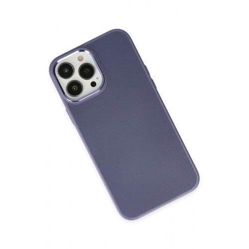 Newface iPhone 13 Pro Kılıf Asya Deri Silikon - Mor Newface iPhone 13 Pro Kılıf Asya Deri Silikon - Mor