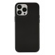 Newface iPhone 13 Pro Max Kılıf Asya Deri Silikon - Siyah Newface iPhone 13 Pro Max Kılıf Asya Deri Silikon - Siyah