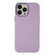 Newface iPhone 13 Pro Max Kılıf Asya Deri Silikon - Lila Newface iPhone 13 Pro Max Kılıf Asya Deri Silikon - Lila