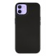 Newface iPhone 12 Kılıf Asya Deri Silikon - Siyah Newface iPhone 12 Kılıf Asya Deri Silikon - Siyah