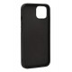 Newface iPhone 12 Kılıf Asya Deri Silikon - Siyah Newface iPhone 12 Kılıf Asya Deri Silikon - Siyah