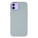 Newface iPhone 12 Kılıf Asya Deri Silikon - Sierra Blue Newface iPhone 12 Kılıf Asya Deri Silikon - Sierra Blue