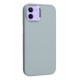 Newface iPhone 12 Kılıf Asya Deri Silikon - Sierra Blue Newface iPhone 12 Kılıf Asya Deri Silikon - Sierra Blue