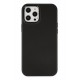 Newface iPhone 12 Pro Kılıf Asya Deri Silikon - Siyah Newface iPhone 12 Pro Kılıf Asya Deri Silikon - Siyah