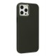 Newface iPhone 12 Pro Kılıf Asya Deri Silikon - Koyu Yeşil Newface iPhone 12 Pro Kılıf Asya Deri Silikon - Koyu Yeşil