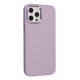 Newface iPhone 12 Pro Kılıf Asya Deri Silikon - Lila Newface iPhone 12 Pro Kılıf Asya Deri Silikon - Lila