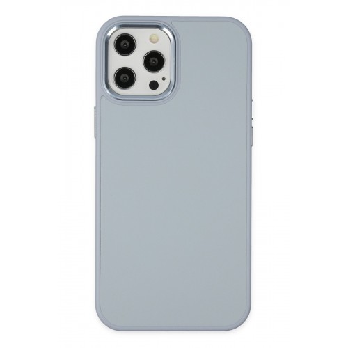 Newface iPhone 12 Pro Kılıf Asya Deri Silikon - Sierra Blue Newface iPhone 12 Pro Kılıf Asya Deri Silikon - Sierra Blue