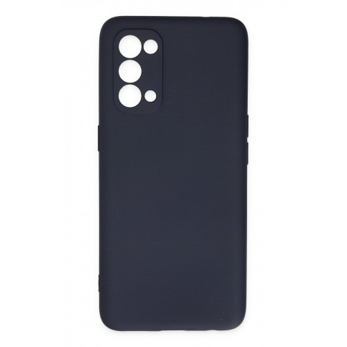 Newface Oppo Reno 5 Kılıf Nano içi Kadife Silikon - Lacivert Newface Oppo Reno 5 Kılıf Nano içi Kadife Silikon - Lacivert