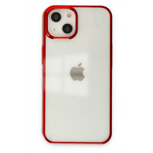 Newface iPhone 14 Kılıf Element Silikon - Kırmızı Newface iPhone 14 Kılıf Element Silikon - Kırmızı