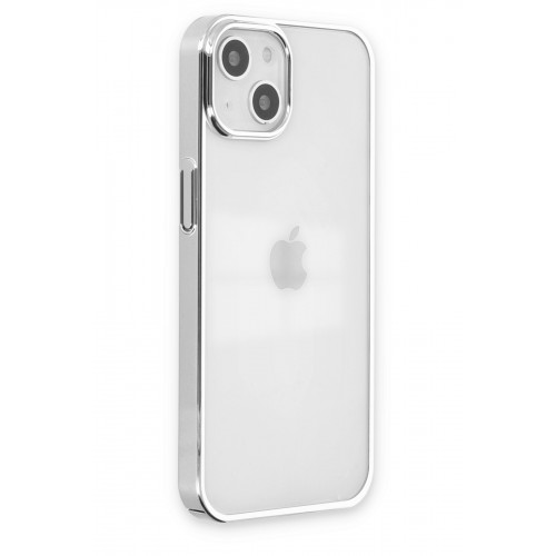 Newface iPhone 14 Plus Kılıf Element Silikon - Gümüş Newface iPhone 14 Plus Kılıf Element Silikon - Gümüş