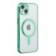 Newface iPhone 14 Plus Kılıf Magneticsafe Lazer Silikon - Haki Yeşil Newface iPhone 14 Plus Kılıf Magneticsafe Lazer Silikon - Haki Yeşil