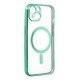 Newface iPhone 14 Plus Kılıf Magneticsafe Lazer Silikon - Haki Yeşil Newface iPhone 14 Plus Kılıf Magneticsafe Lazer Silikon - Haki Yeşil