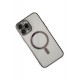Newface iPhone 14 Pro Kılıf Magneticsafe Lazer Silikon - Siyah