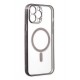 Newface iPhone 14 Pro Kılıf Magneticsafe Lazer Silikon - Siyah