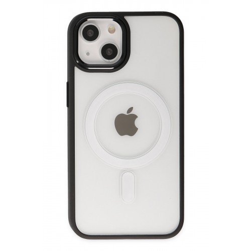 Newface iPhone 14 Plus Kılıf Room Magneticsafe Silikon - Siyah Newface iPhone 14 Plus Kılıf Room Magneticsafe Silikon - Siyah