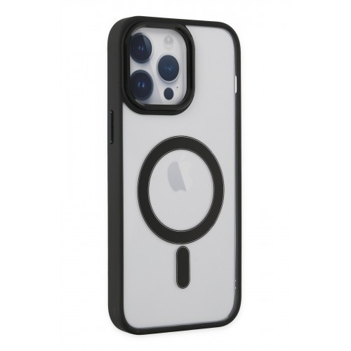 Newface iPhone 14 Pro Kılıf Room Magneticsafe Silikon - Siyah Newface iPhone 14 Pro Kılıf Room Magneticsafe Silikon - Siyah
