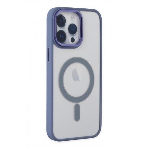 Newface iPhone 14 Pro Max Kılıf Room Magneticsafe Silikon - Sierra Blue Newface iPhone 14 Pro Max Kılıf Room Magneticsafe Silikon - Sierra Blue