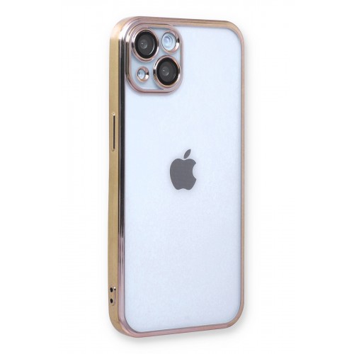 Newface iPhone 14 Kılıf Razer Lensli Silikon - Gold Newface iPhone 14 Kılıf Razer Lensli Silikon - Gold
