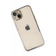 Newface iPhone 14 Kılıf Razer Lensli Silikon - Gümüş Newface iPhone 14 Kılıf Razer Lensli Silikon - Gümüş