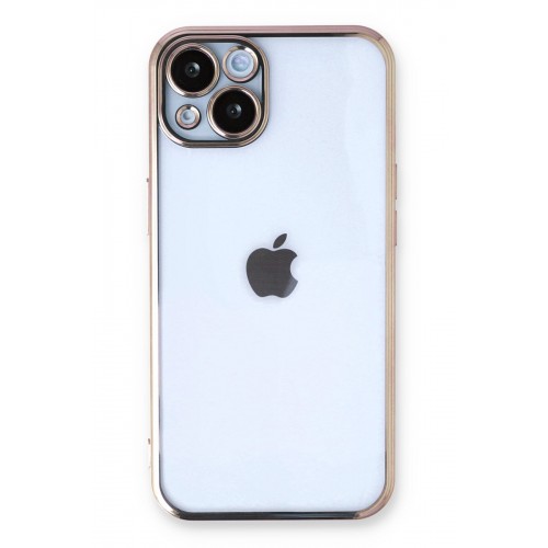 Newface iPhone 14 Plus Kılıf Razer Lensli Silikon - Gold Newface iPhone 14 Plus Kılıf Razer Lensli Silikon - Gold