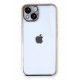 Newface iPhone 14 Plus Kılıf Razer Lensli Silikon - Gold Newface iPhone 14 Plus Kılıf Razer Lensli Silikon - Gold