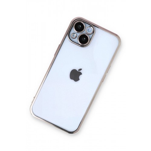 Newface iPhone 14 Plus Kılıf Razer Lensli Silikon - Gold Newface iPhone 14 Plus Kılıf Razer Lensli Silikon - Gold