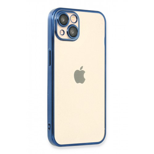 Newface iPhone 14 Plus Kılıf Razer Lensli Silikon - Açık Mavi Newface iPhone 14 Plus Kılıf Razer Lensli Silikon - Açık Mavi