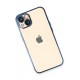 Newface iPhone 14 Plus Kılıf Razer Lensli Silikon - Açık Mavi Newface iPhone 14 Plus Kılıf Razer Lensli Silikon - Açık Mavi