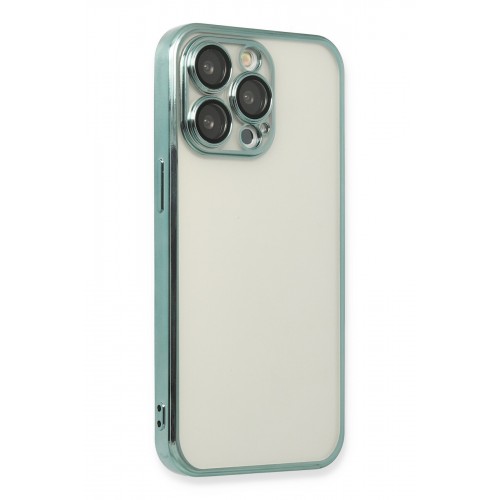 Newface iPhone 14 Pro Kılıf Razer Lensli Silikon - Yeşil Newface iPhone 14 Pro Kılıf Razer Lensli Silikon - Yeşil