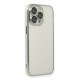 Newface iPhone 14 Pro Max Kılıf Razer Lensli Silikon - Gümüş Newface iPhone 14 Pro Max Kılıf Razer Lensli Silikon - Gümüş