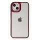 Newface iPhone 14 Kılıf Dora Kapak - Kırmızı Newface iPhone 14 Kılıf Dora Kapak - Kırmızı