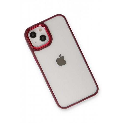 Newface iPhone 14 Kılıf Dora Kapak - Kırmızı Newface iPhone 14 Kılıf Dora Kapak - Kırmızı