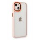 Newface iPhone 14 Plus Kılıf Dora Kapak - Pudra Newface iPhone 14 Plus Kılıf Dora Kapak - Pudra